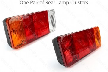 Rear Lamps for Ducato C25 Relay Talbot Based Motorhomes from 1990 to 2002
