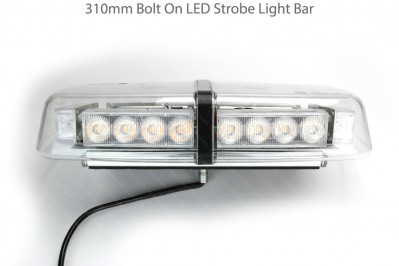 1 RDX 310mm Bolt On LED Strobe Light Bar / Beacon 12V / 24V